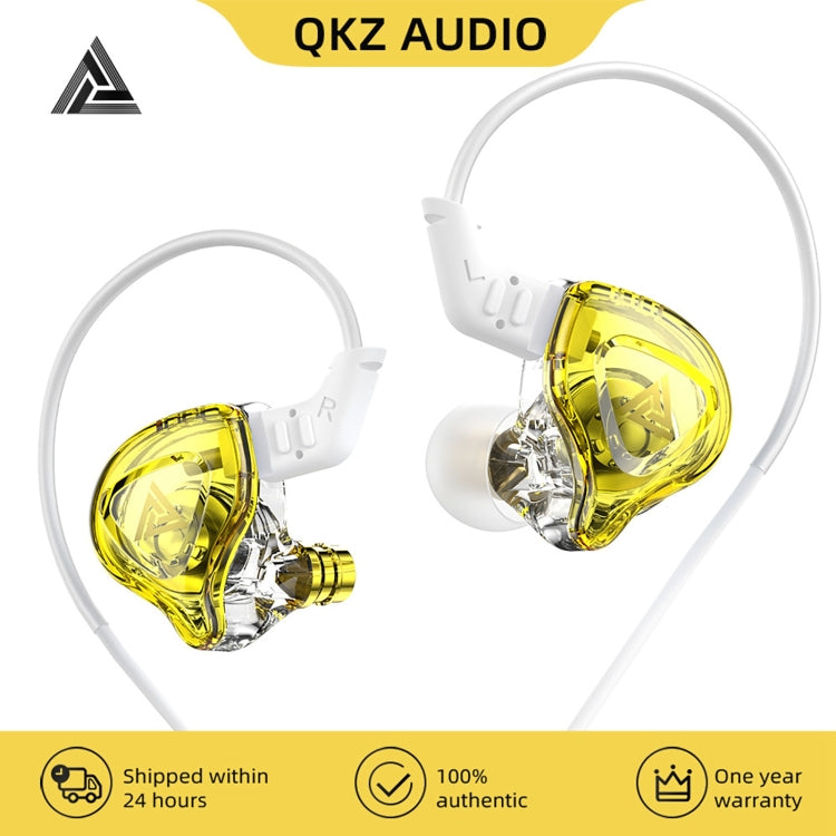 QKZ DMX Sports In-ear HIFI 3.5mm Wired Control Earphone with Mic(Cyan) - In Ear Wired Earphone by QKZ | Online Shopping South Africa | PMC Jewellery