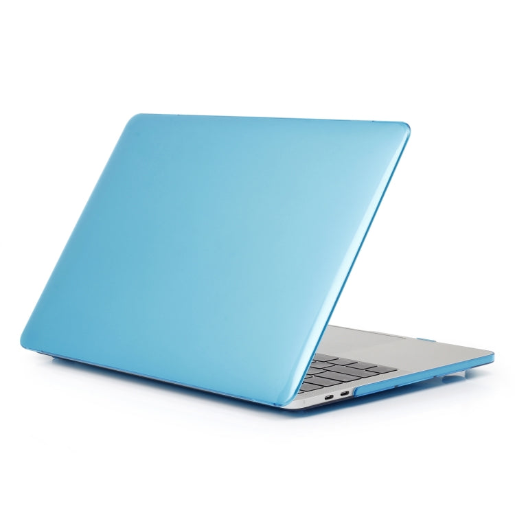 Laptop Crystal Style Protective Case For MacBook Pro 13.3 inch A2338 2022(Water Blue) - MacBook Pro Cases by PMC Jewellery | Online Shopping South Africa | PMC Jewellery