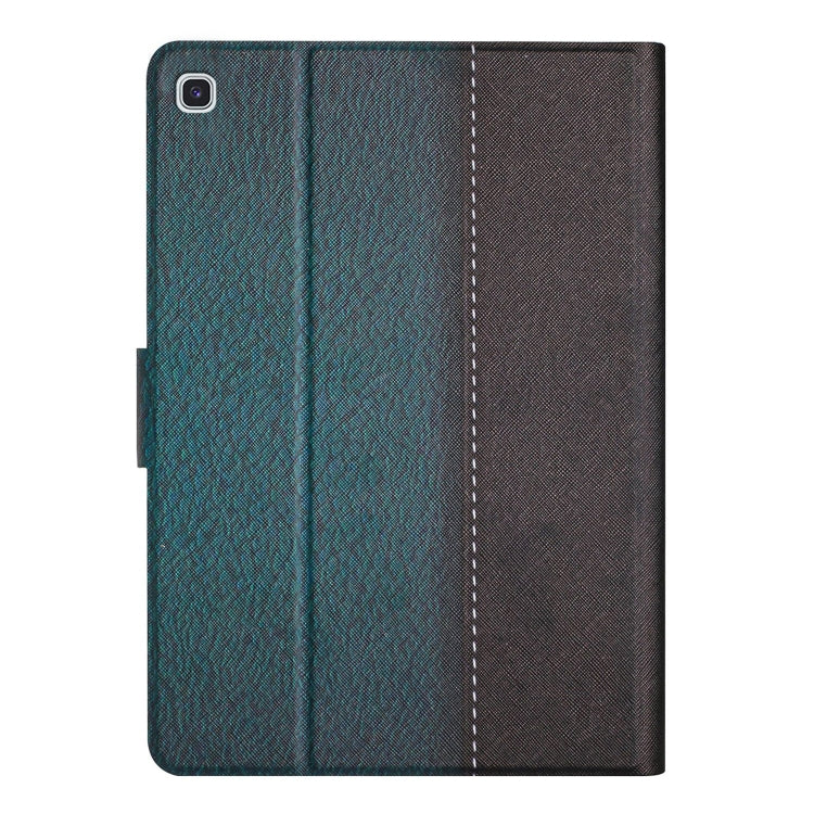 For Samsung Galaxy Tab A7 10.4 2020 T500 Stitching Solid Color Smart Leather Tablet Case(Green) - Other Galaxy Tab PC by PMC TechLife | Online Shopping South Africa | PMC TechLife | Buy Now Pay Later Mobicred