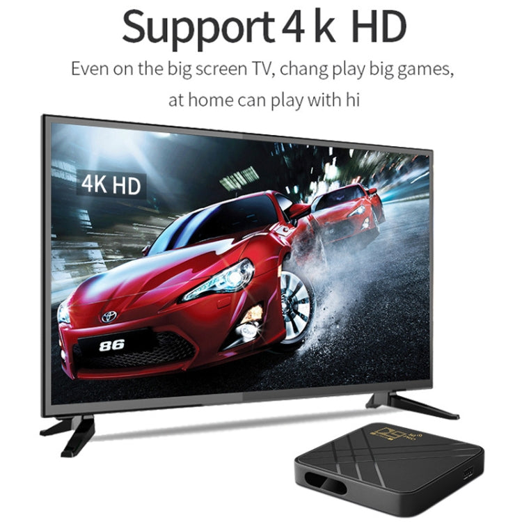 D9 PRO 2.4G/5G WIFI 4K HD Android TV Box, Memory:8GB+128GB(EU Plug) - Amlogic S905 by PMC TechLife | Online Shopping South Africa | PMC TechLife