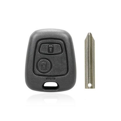 For Peugeot 206 433MHz 2 Buttons Intelligent Remote Control Car Key, Key Blank:SX9 - Remote Car Key by PMC Jewellery | Online Shopping South Africa | PMC Jewellery