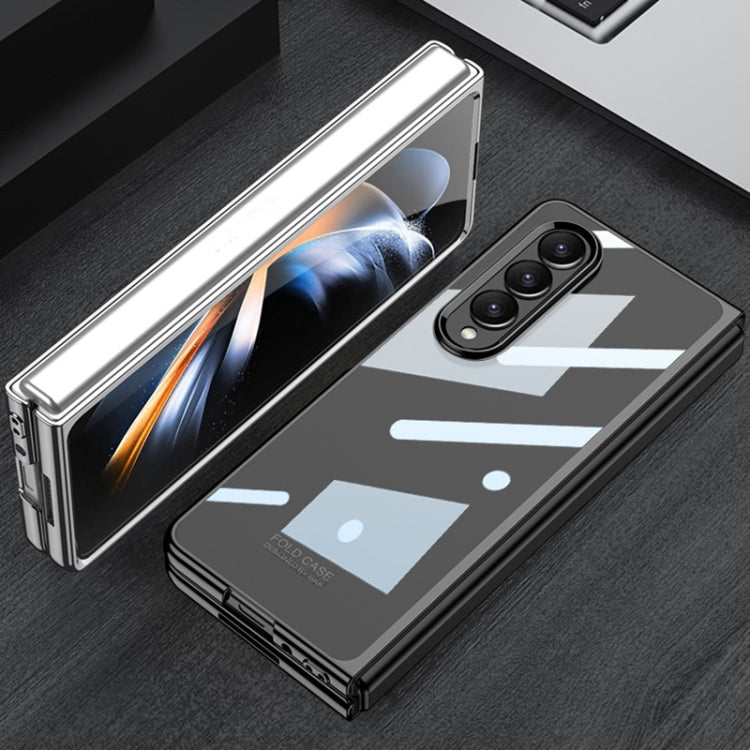 For Samsung Galaxy Z Fold4 GKK Phantom Electroplating Full Coverage Phone Case(Transparent) - Galaxy Z Fold4 5G Cases by GKK | Online Shopping South Africa | PMC Jewellery