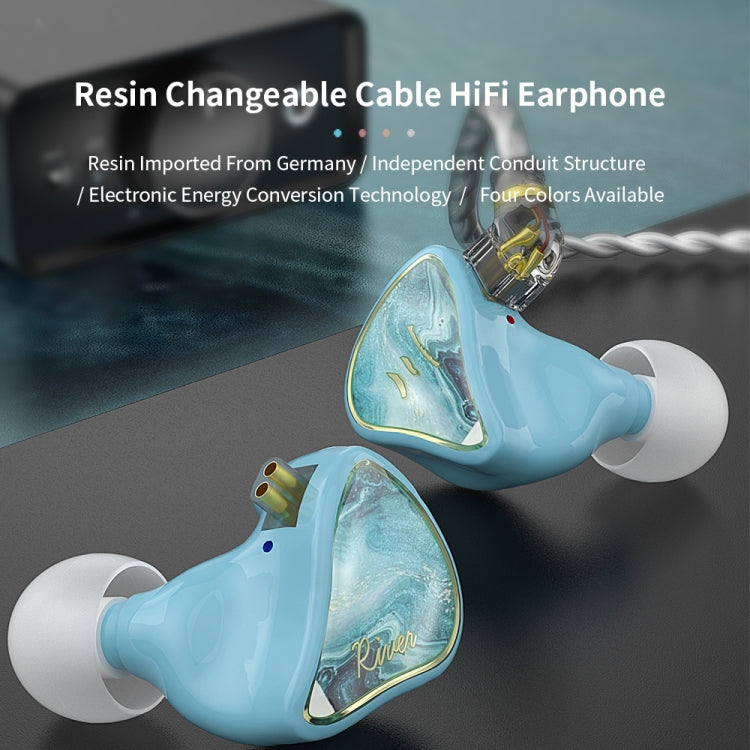 CVJ Hybrid Technology HiFi Music Wired Earphone No Mic(Rosy) - free shipping - PMC TechLife - Order now!