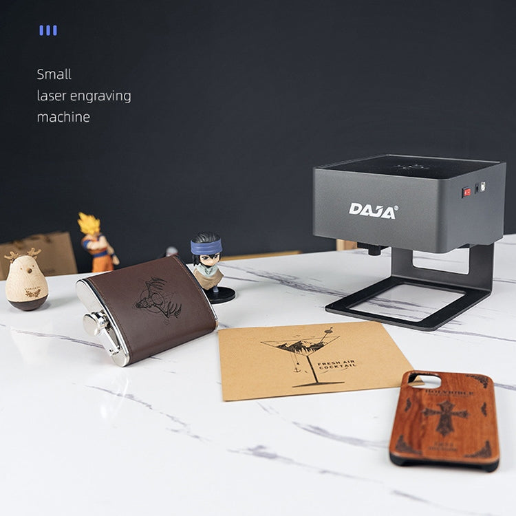 DAJA DJ6 Mini Laser CNC DIY Engraving Machine(UK Plug) - free shipping - PMC TechLife - Order now!