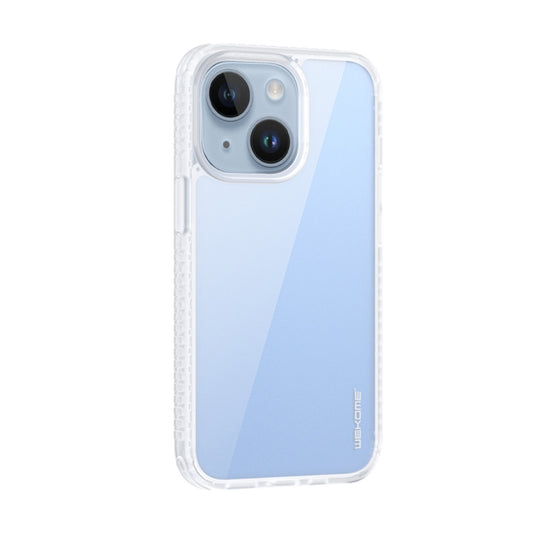 For iPhone 14 WEKOME Armour Anti-Drop Phone Case (Clear White) - iPhone 14 Cases by WK | Online Shopping South Africa | PMC Jewellery | Buy Now Pay Later Mobicred