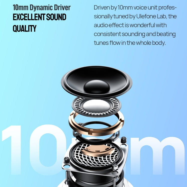 Original Ulefone Buds TWS True Wireless Bluetooth Earphone(Black) - Bluetooth Earphone by Ulefone | Online Shopping South Africa | PMC TechLife | Buy Now Pay Later Mobicred