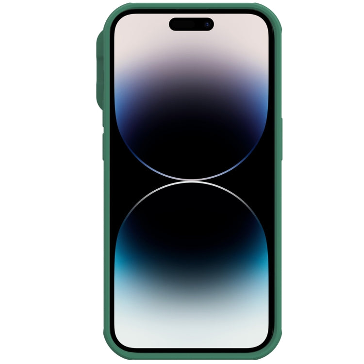 For iPhone 14 Pro Max NILLKIN CamShield Pro Protective Phone Case(Green) - iPhone 14 Pro Max Cases by NILLKIN | Online Shopping South Africa | PMC Jewellery