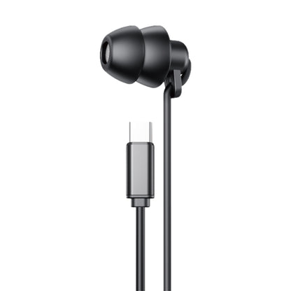 WEKOME YB02 SHQ Series In-Ear Sleep Wired Earphone, Plug Type:Type-C(Black) - Type-C Earphone by WK | Online Shopping South Africa | PMC Jewellery