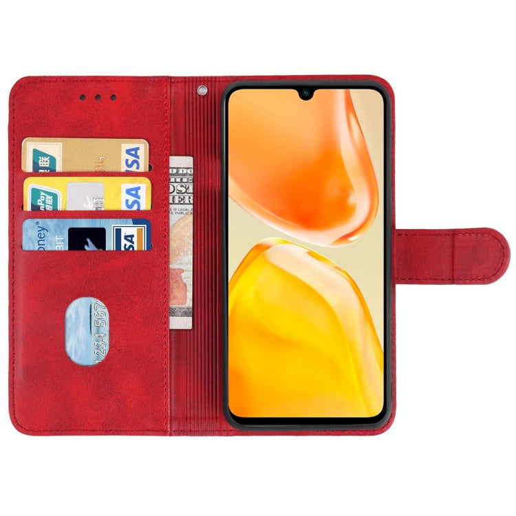 For vivo X80 Lite/V25 5G Leather Phone Case(Red) - vivo Cases by PMC Jewellery | Online Shopping South Africa | PMC Jewellery