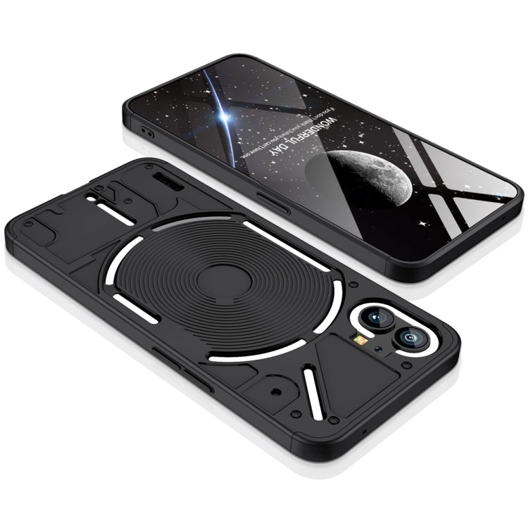 For Nothing Phone 1 GKK Three Stage Splicing Full Coverage PC Phone Case(Black) - More Brand by GKK | Online Shopping South Africa | PMC TechLife | Buy Now Pay Later Mobicred