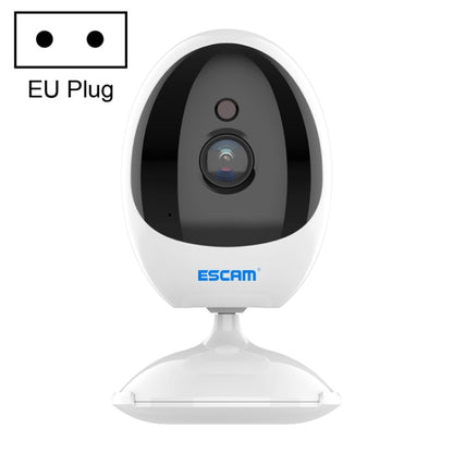 ESCAM QF006 3MP 1296P HD Indoor Wireless PTZ IP Camera IR Night Vision AI Humanoid Detection Home Security CCTV Monitor, Plug Type:EU Plug(White) - Mini Camera by ESCAM | Online Shopping South Africa | PMC Jewellery | Buy Now Pay Later Mobicred