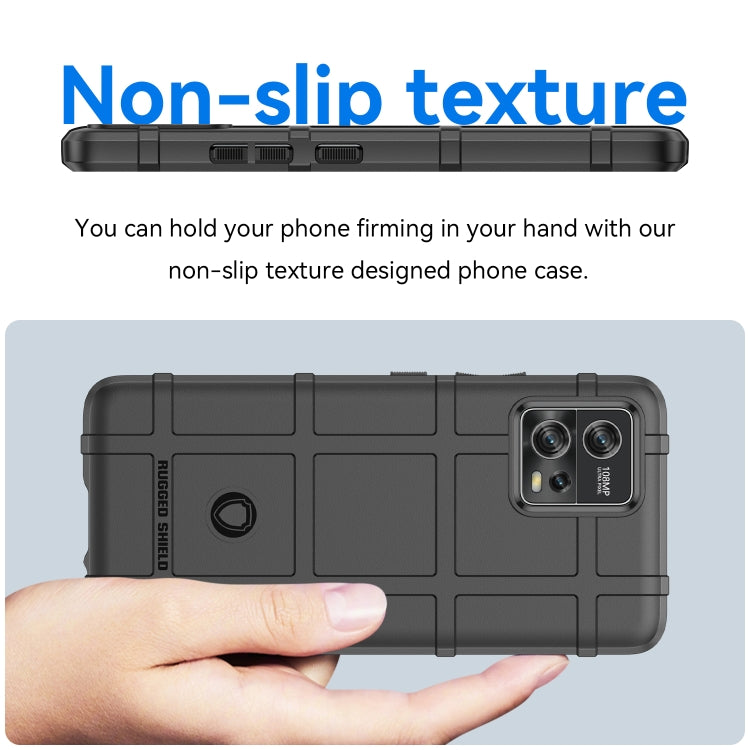 For Motorola Moto G72 Full Coverage Shockproof TPU Phone Case(Black) - free shipping - PMC TechLife - Order now!