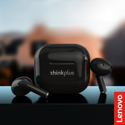 Lenovo LP40 TWS Wireless Bluetooth 5.1 Noise Reduction Earphone(Black) - TWS Earphone by Lenovo | Online Shopping South Africa | PMC Jewellery | Buy Now Pay Later Mobicred