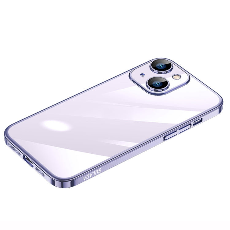 For iPhone 14 Plus SULADA Hard PC Shockproof Phone Case(Dark Purple) - iPhone 14 Plus Cases by SULADA | Online Shopping South Africa | PMC TechLife | Buy Now Pay Later Mobicred
