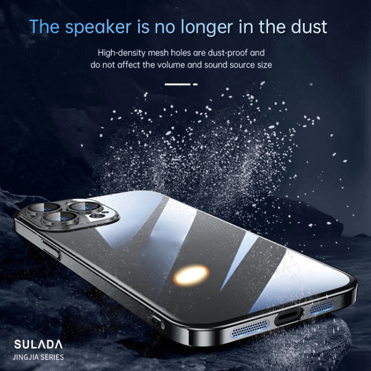 For iPhone 14 Pro SULADA Hard PC Shockproof Phone Case(Dark Purple) - iPhone 14 Pro Cases by SULADA | Online Shopping South Africa | PMC TechLife | Buy Now Pay Later Mobicred