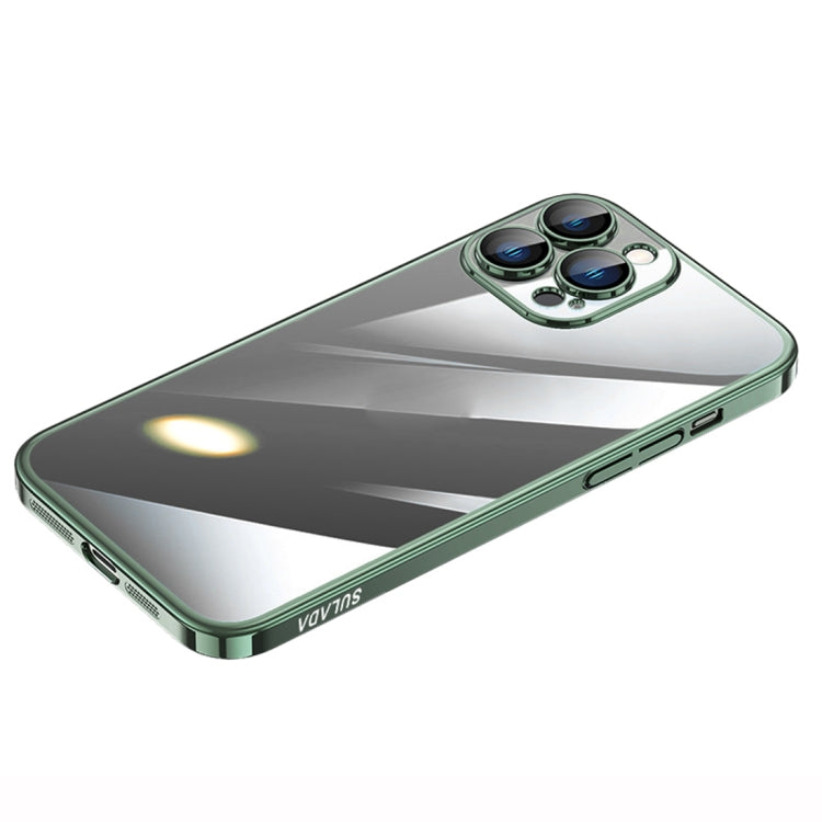For iPhone 14 Pro Max SULADA Hard PC Shockproof Phone Case(Green) - iPhone 14 Pro Max Cases by SULADA | Online Shopping South Africa | PMC TechLife | Buy Now Pay Later Mobicred