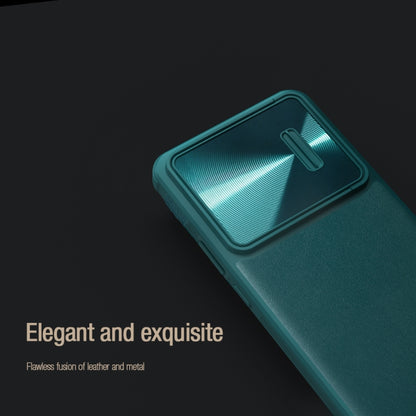 For Xiaomi 12T/Redmi K50 Ultra NILLKIN PC + TPU Phone Case(Green) - Xiaomi Cases by NILLKIN | Online Shopping South Africa | PMC Jewellery