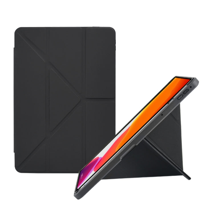 For Samsung Galaxy Tab S8 Ultra 14.6 Acrylic 2 in 1 Y-fold Smart Leather Tablet Case(Black) - free shipping - PMC TechLife - Order now!