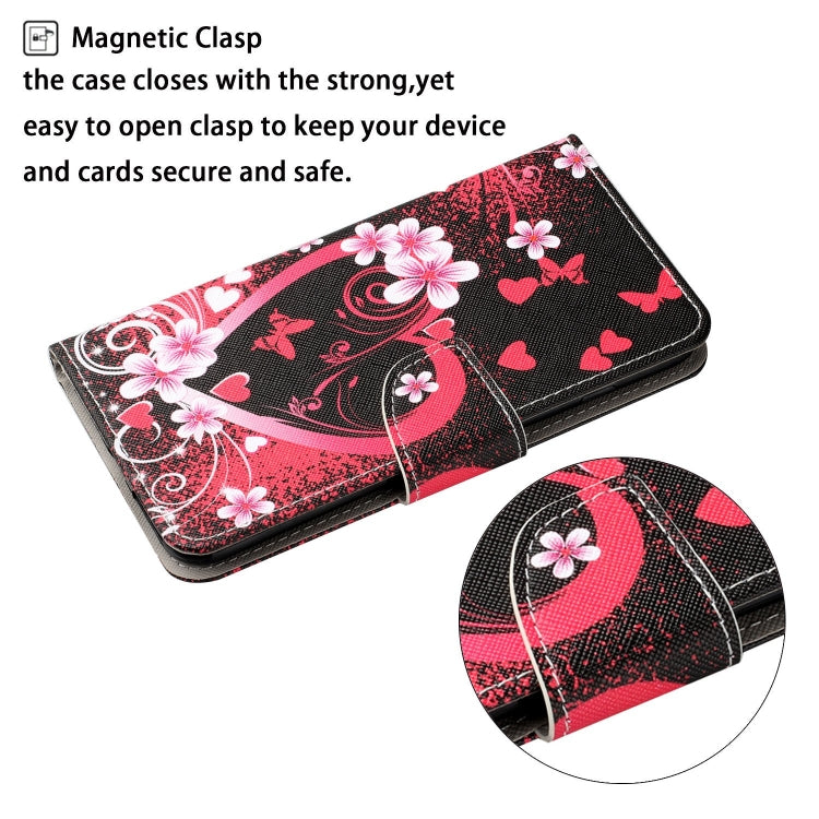 For Xiaomi Redmi A1 Colored Drawing Pattern Leather Phone Case(Red Heart) - free shipping - PMC TechLife - Order now!