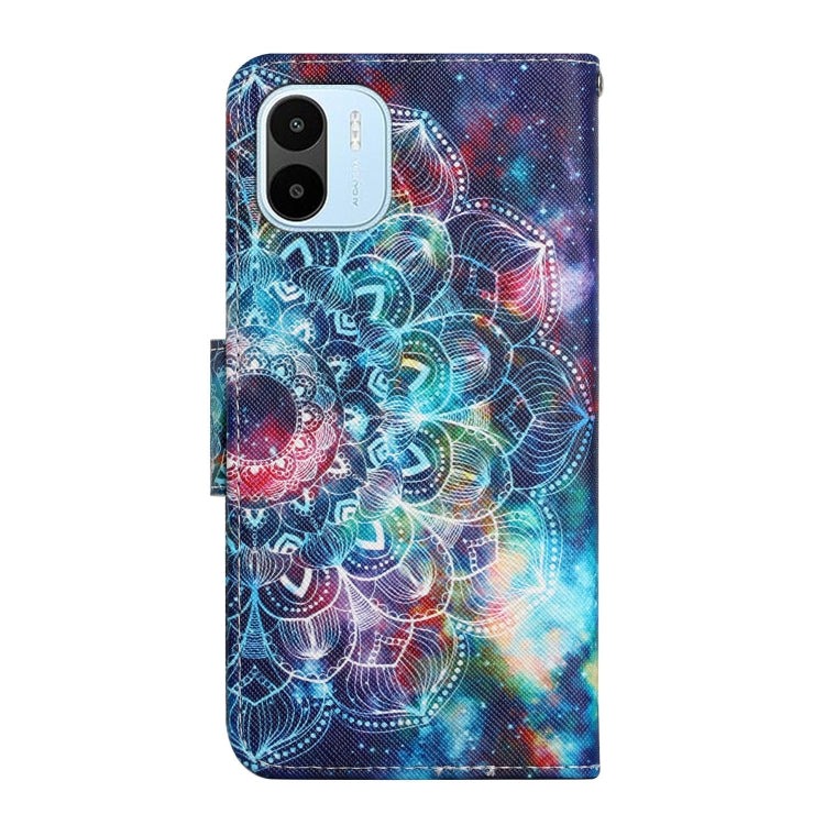 For Xiaomi Redmi A1 Colored Drawing Pattern Leather Phone Case(Star Mandala) - free shipping - PMC TechLife - Order now!