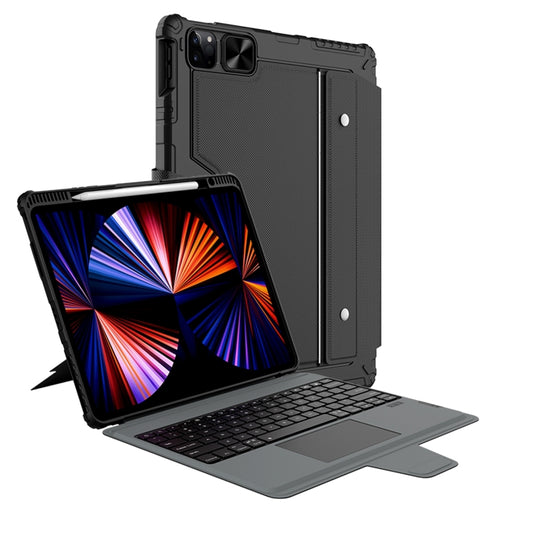 For iPad Pro 12.9 2020 / 2021 Nillkin Bumper Combo Keyboard Case - For iPad Pro by NILLKIN | Online Shopping South Africa | PMC Jewellery