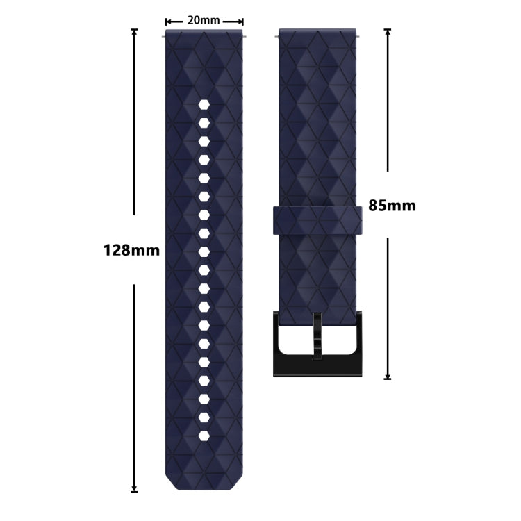 22mm Football Texture Silicone Watch Band(Amber Yellow) - free shipping - PMC TechLife - Order now!