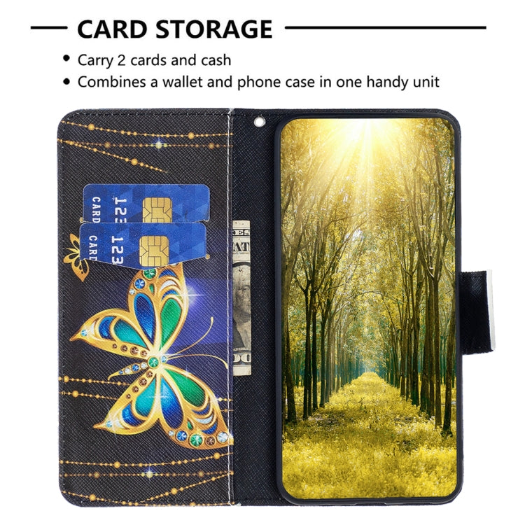 For Samsung Galaxy A54 5G Colored Drawing Pattern Leather Phone Case(Big Butterfly) - free shipping - PMC TechLife - Order now!