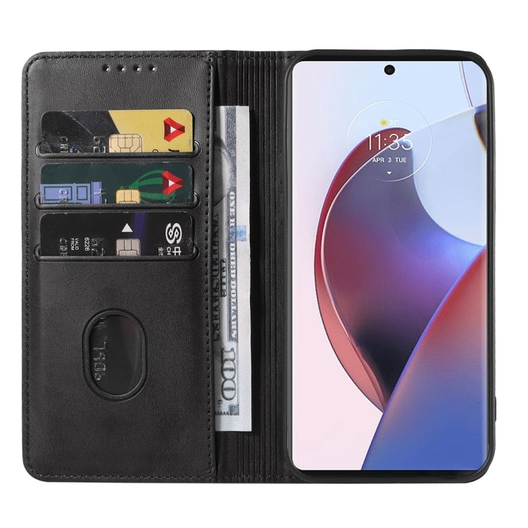 For Motorola Edge 30 Ultra Magnetic Closure Leather Phone Case(Black) - free shipping - PMC TechLife - Order now!