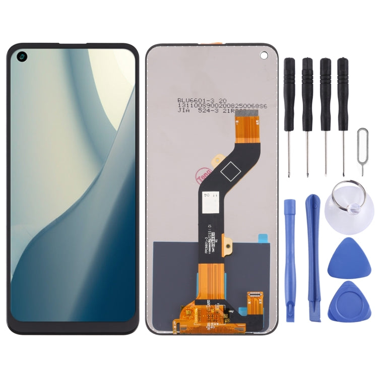 OEM LCD Screen For Tecno Spark 9 KG5p / Spark 9T KH6 with Digitizer Full Assembly - free shipping - PMC TechLife - Order now!