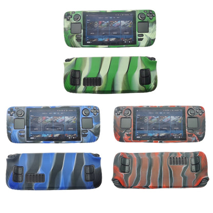 For Steam Deck Shockproof Silicone Game Console Protective Case(Cyan) - Accessories by PMC Jewellery | Online Shopping South Africa | PMC Jewellery