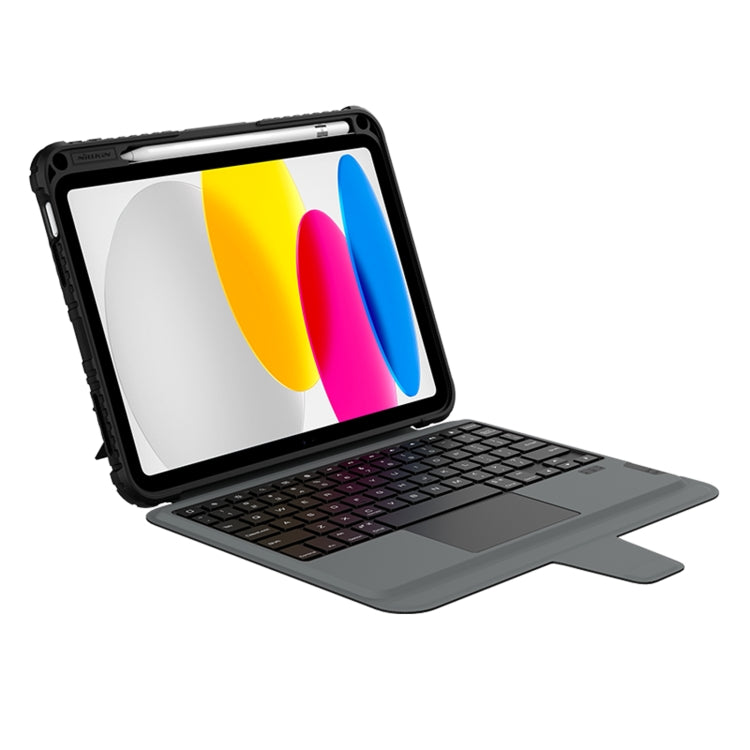 For iPad 10th Gen 10.9 2022 Nillkin Bumper Combo Keyboard Case - Universal by NILLKIN | Online Shopping South Africa | PMC Jewellery