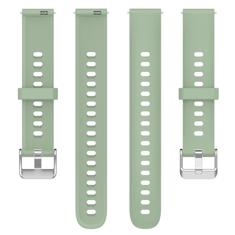For Keep Band B5 / B4 / B4 Lite 16mm Glossy Surface Silicone Watch Band(Glacier Green) - Watch Bands by PMC TechLife | Online Shopping South Africa | PMC TechLife | Buy Now Pay Later Mobicred