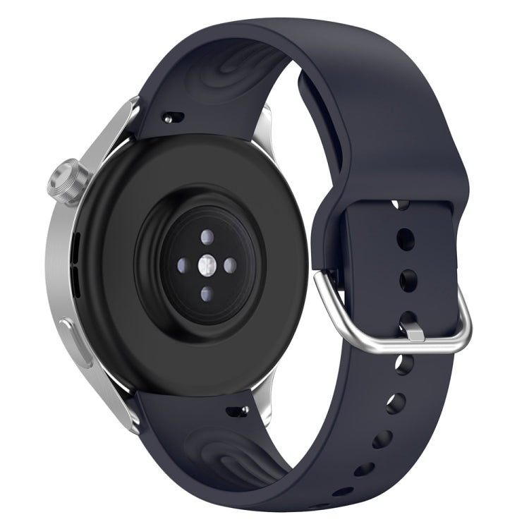 For Xiaomi Watch S2 22mm Solid Color Silicone Watch Band(Ink Blue) - free shipping - PMC TechLife - Order now!