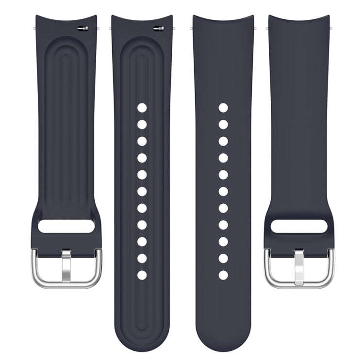 For Xiaomi Watch S2 22mm Solid Color Silicone Watch Band(Ink Blue) - free shipping - PMC TechLife - Order now!