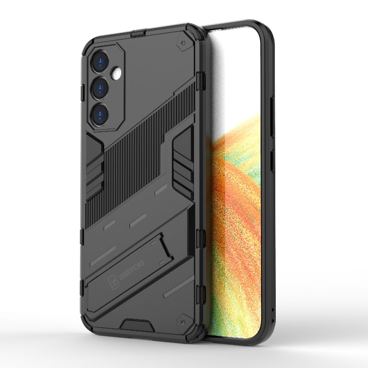 For Samsung Galaxy A34 5G Punk Armor 2 in 1 PC + TPU Phone Case(Black) - Galaxy Phone Cases by PMC TechLife | Online Shopping South Africa | PMC TechLife | Buy Now Pay Later Mobicred