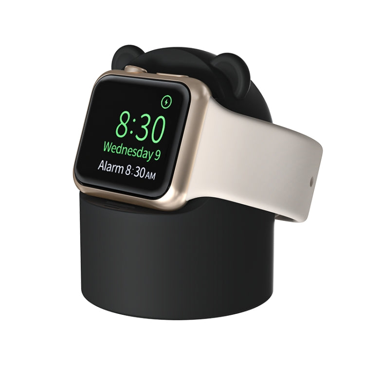 For Apple Watch Smart Watch Silicone Charging Holder without Charger(Black) - free shipping - PMC TechLife - Order now!