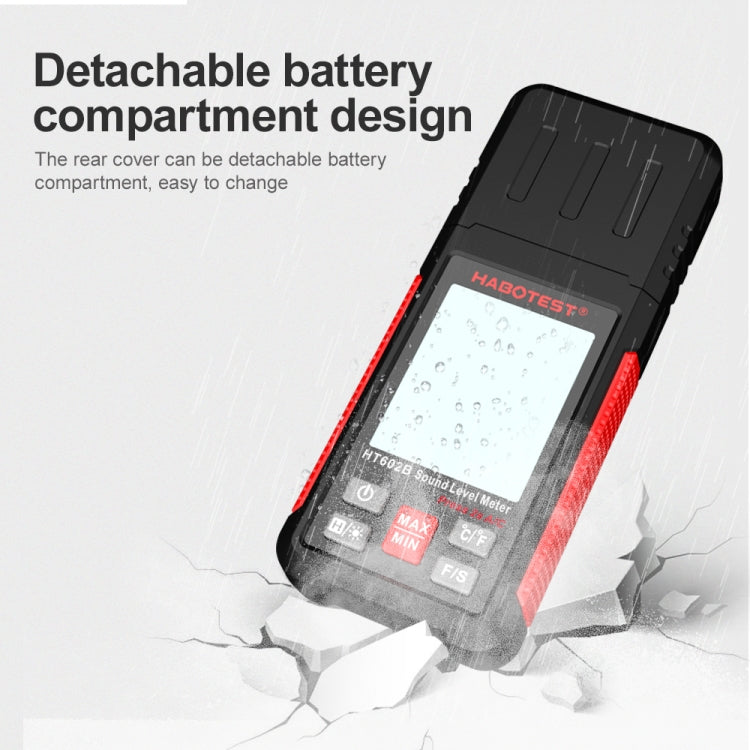HABOTEST HT602B Multifunctional Digital Display Noise Decibel Tester - free shipping - PMC TechLife - Order now!