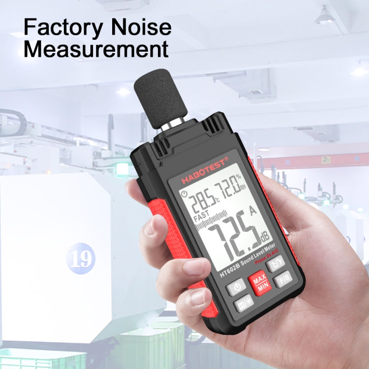 HABOTEST HT602B Multifunctional Digital Display Noise Decibel Tester - free shipping - PMC TechLife - Order now!