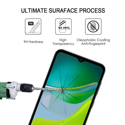 For Motorola Moto E13 Full Glue Full Cover Screen Protector Tempered Glass Film - Motorola Tempered Glass by PMC Jewellery | Online Shopping South Africa | PMC Jewellery