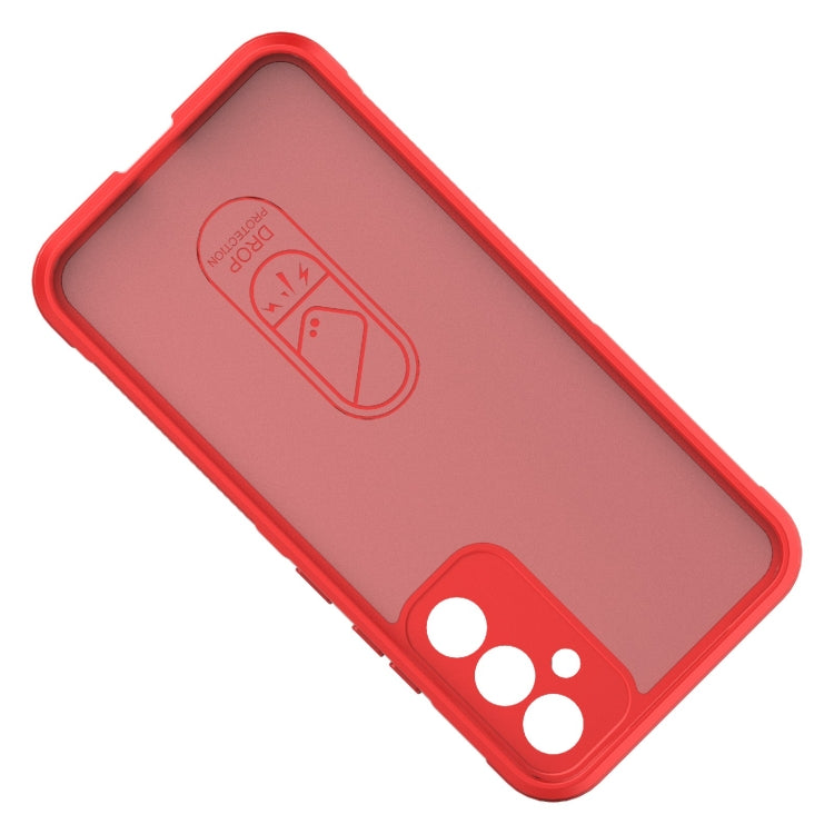 For Samsung Galaxy A34 5G Magic Shield TPU + Flannel Phone Case(Wine Red) - free shipping - PMC TechLife - Order now!
