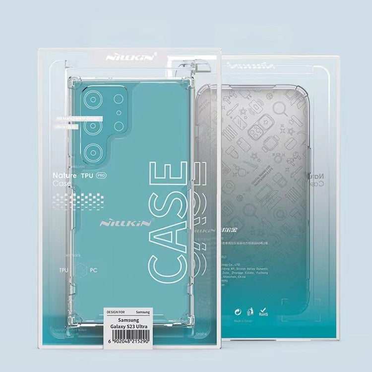 For Samsung Galaxy S23 Ultra 5G NILLKIN PC + TPU Phone Case(Transparent) - Galaxy S23 Ultra 5G Cases by NILLKIN | Online Shopping South Africa | PMC Jewellery