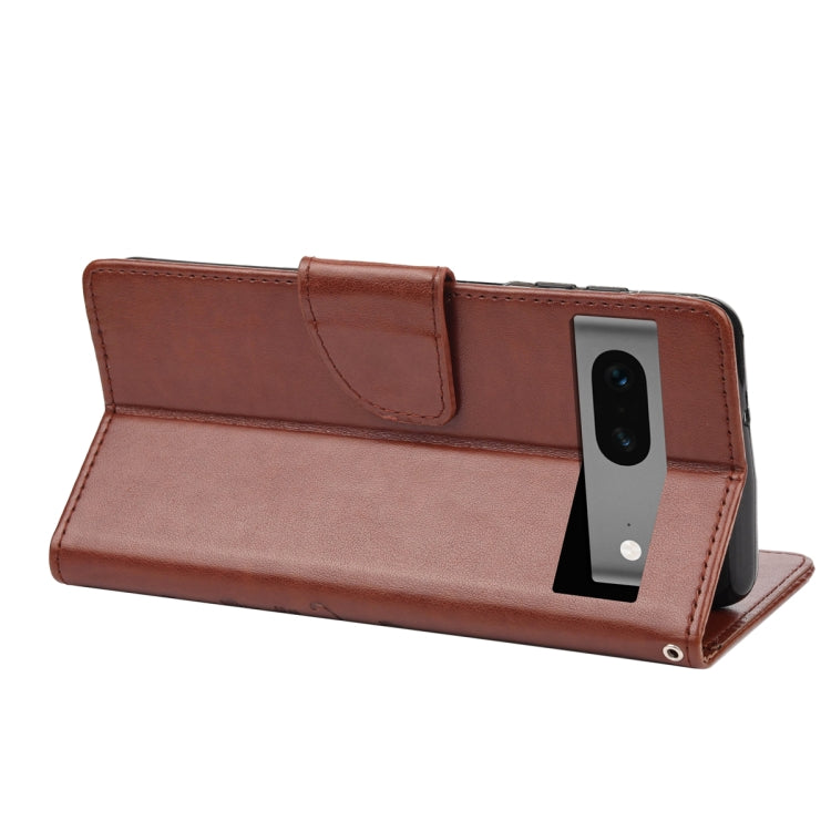 For Google Pixel 7a Butterfly Flower Pattern Flip Leather Phone Case(Brown) - free shipping - PMC TechLife - Order now!