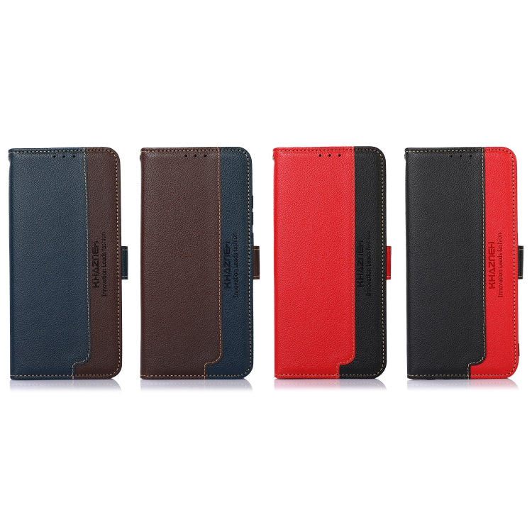 For OnePlus Nord CE 3 Lite KHAZNEH Litchi Texture Leather RFID Phone Case(Black) - free shipping - PMC TechLife - Order now!