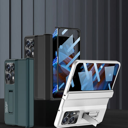 For OPPO Find N2 GKK Fold Magnetic Hinge Full Coverage Phone Case(Black) - Find N2 Cases by GKK | Online Shopping South Africa | PMC Jewellery