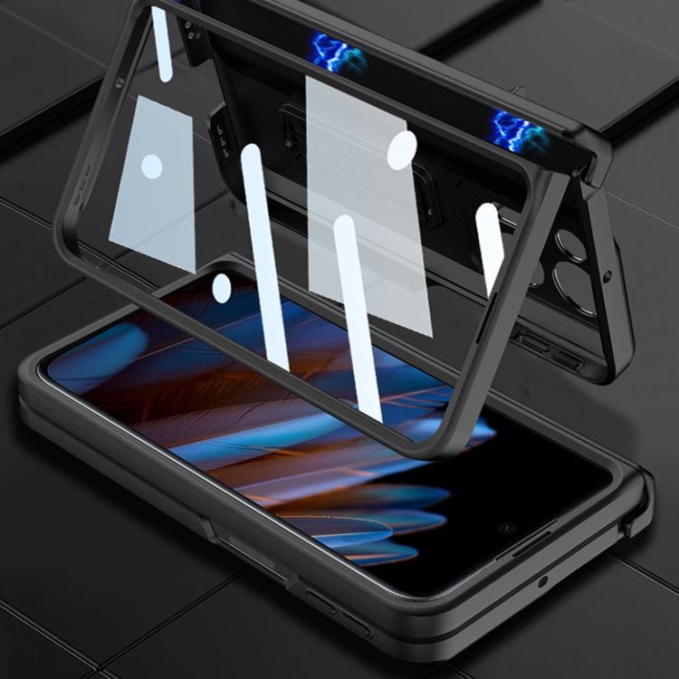 For OPPO Find N2 GKK Fold Magnetic Hinge Full Coverage Phone Case(Black) - Find N2 Cases by GKK | Online Shopping South Africa | PMC Jewellery