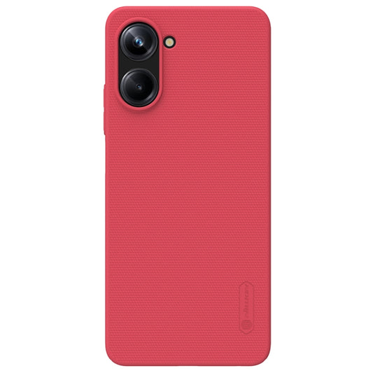 For Realme 10 Pro 5G NILLKIN Frosted PC Phone Case(Red) - Realme 10 Pro Cases by NILLKIN | Online Shopping South Africa | PMC Jewellery