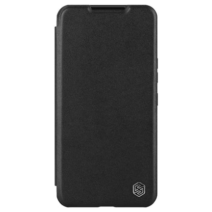 For Samsung Galaxy S23+ 5G NILLKIN QIN Series Pro Sliding Camera Cover Design Leather Phone Case(Black) - Galaxy S23+ 5G Cases by NILLKIN | Online Shopping South Africa | PMC Jewellery