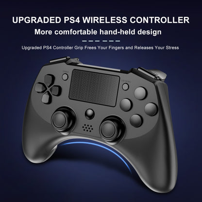 398 Bluetooth 5.0 Wireless Game Controller for PS4 / PC / Android(Black) - Gamepads by PMC Jewellery | Online Shopping South Africa | PMC Jewellery