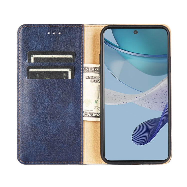 For OnePlus Ace 2/11R Gloss Oil Solid Color Magnetic Leather Phone Case(Green) - OnePlus Cases by PMC Jewellery | Online Shopping South Africa | PMC Jewellery