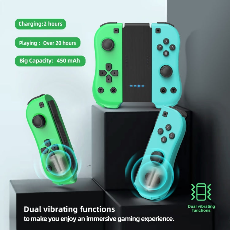 918C Bluetooth 5.0 Wireless Game Controller for Nintendo Switch(Blue Red) - Gamepads by PMC Jewellery | Online Shopping South Africa | PMC Jewellery